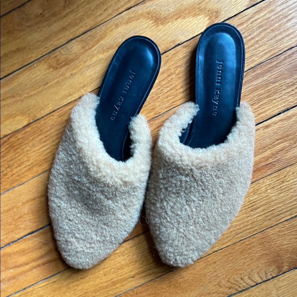 Jenni Kayne Shearling Slip-On Mules